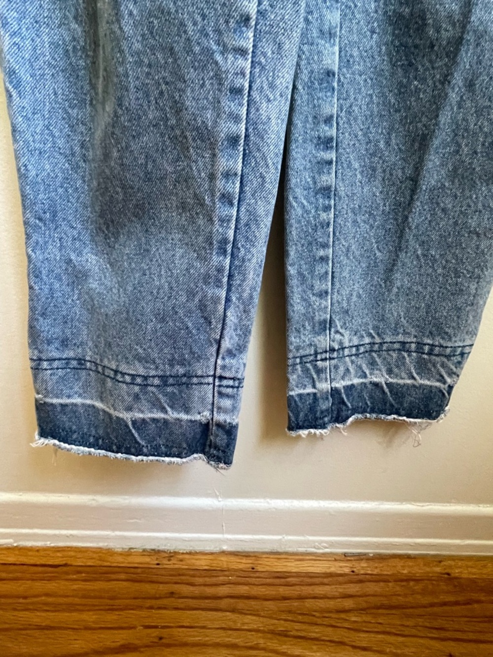 Classic Light Wash Denim Overalls - Picture 3 of 9